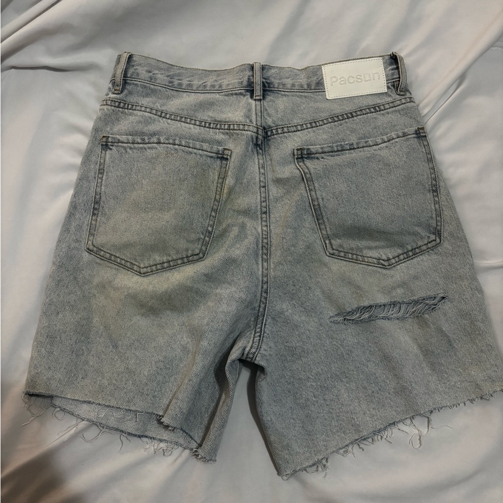PacSun Light Wash Women's “Dad” Denim Shorts
